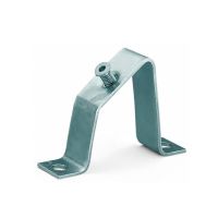 Wspornik montażowy ukośny, bez śruby, niebieskawy, cynkowany, chromowany | 210-148 Wago