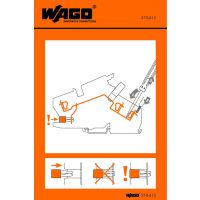 Naklejka Z Instrukcją Obsługi | 210-415 Wago
