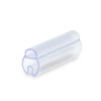 Tulejki do oznaczników na przewody 23mm, do zastosowania 211-821, transparentny | 211-924 Wago