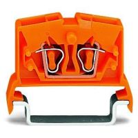 Złączka 2-przewodowa 2,5mm2 przelotowa, mini, pomarańczowa | 264-716 Wago