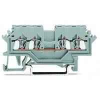 Złączka przelotowa 4-przewodowa 1,5mm2, niebieski | 279-604 Wago