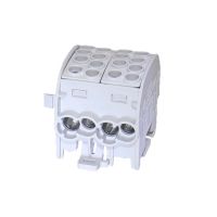 SCB 35-2 Blok rozdzielczy - odgałęźny Al/Cu 80220 SIMBLOCK szary | 81506002 Simet