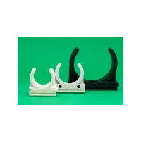 Uchwyt otwarty do rur UN 28 biały (100szt) | 21-006-00 Minbud