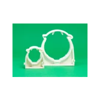 Uchwyt zamykany do rur UZ 47 biały (100szt) | 21-110-00 Minbud