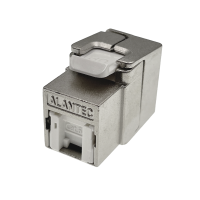Moduł keystone RJ45 beznarzędziowy STP kat.6A PoE+ ALANTEC Plus - badanie jakości INTERTEK (USA) | MB005-1 A-Lan Technologie