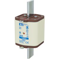 Wkładka bezpiecznikowa (topikowa) NH3/I 560A gG 400V zwłoczna / Zaczepy izolowane | 004196132 Eti