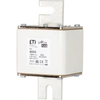 Wkładka bezpiecznikowa (topikowa) NHS3 400A gBat 1000V DC Magazyny energii / Zaciski śrubowe S | 004110773 Eti