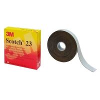 Taśma izolacyjna samospajalna Scotch 23, 19mmx9,15mx0,76mm czarna (opak 20szt-kartonik) | 7000007286 3M