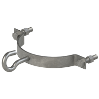 Uchwyt słupa wirowego z hakiem M16 Fi-200-240mm S50 | S50 ALPAR