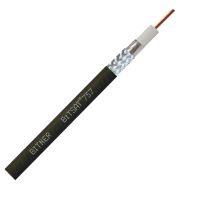 Kabel koncentryczny BITSAT 757 czarny /100m/ KRĄŻEK | LF0501 Bitner
