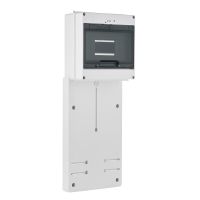 Tablica licznikowa 3-fazowa 518x197, 9 modułów EP + S, IP20, biała | 0114-00 Elektro-Plast Nasielsk