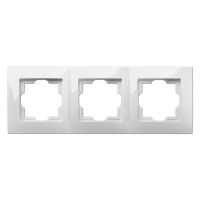 Ramka potrójna 3x uniwersalna, IP20, biała, Carla | 1773-00 Elektro-Plast Nasielsk