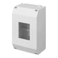 Rozdzielnica n/t modułowa 1x4, IP30, MIKRO S-4, biała | 2344-00 Elektro-Plast Nasielsk