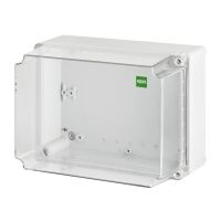 Puszka n/t 135x74x72, IP65, szara / transparentna, Industrial | 2705-01 Elektro-Plast Nasielsk