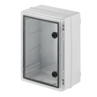 Szafka rozdzielcza SR2 252x352x162, IP65, szary /transparentny, Industrial | 2754-01 Elektro-Plast Nasielsk