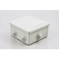 Puszka hermetyczna n/t 80x80x40 z dławikiem IP44 | 013.45 Elektroplast Stróża