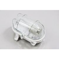 Oprawa OWAL duża 7063NB siatka metal 100W IP54 | 017.7 Elektroplast Stróża