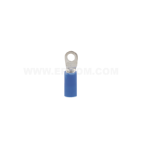Końcówka oczkowa izolowana KOI 2,5/3 PCV przekrój: 2,5mm2, otwór pod śrubę M3 (opak 100szt) | E09KO-02010300900 Ergom
