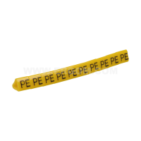 Oznacznik przewodów OZ-1/PE żółty (opak 100szt) | E04ZP-01020206300 Ergom