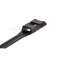 Opaska kablowa TKW 70/9 czarna (opak 100szt) | E01TK-01070100601 Ergom
