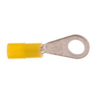 Końcówka oczkowa izolowana KOI 0,5/3,5 przekrój: 0,5mm2, otwór pod śrubę M3,5 (opak 25szt) | E09KO-02010100403 Ergom