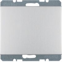 Zaślepka z płytką czołową, alu, K.5 | 10457003 Hager