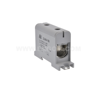 Złączka 1-torowa ZJUN-150 do przewodów 150mm2 szara | R34RR-07010001903 Ergom