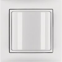 Sygnalizator świetlny z ramką, system przywoławczy, biały połysk, B.Kwadrat/S.1 | 52038989 Hager