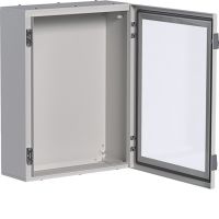 Obudowa stalowa 650x500x200mm, IP65, drzwi transparentne, Orion+ | FL169A Hager