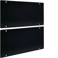 Pokrywa boczna do cokołów IP41 RAL9005 200x400 (WxG) | FZ941WS Hager