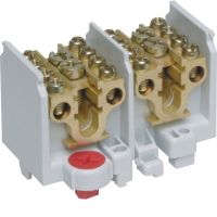 Zaciski rozgałęźne 2-polowe 4x25mm2 | K25A Hager