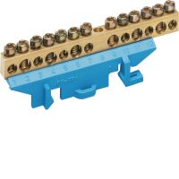 Listwa przyłączeniowa z cokołem neutralna 6x16 + 7x10 mm2 | KM13N Hager