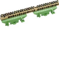 Listwa przyłączeniowa z cokołem ochronna 1x25 + 11x16 + 13x10 mm2 | KM25E Hager