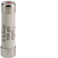 Wkładka bezpiecznikowa cylindryczna C 8,5x32mm gG 10A 400VAC | L8532C10 Hager