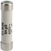 Wkładka bezpiecznikowa cylindryczna C1 9x36mm gG 6A 400VAC | L936C1-06 Hager