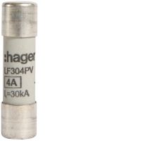 Wkładka bezpiecznikowa cylindryczna CH-10 10x38mm gPV 4A 1000VDC | LF304PV Hager