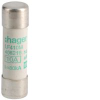 Wkładka bezpiecznikowa cylindryczna CH-14 14x51mm aM 10A 500VAC | LF410M Hager