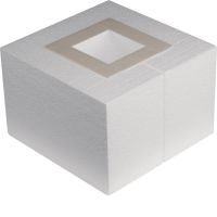 System szalunkowy - element VQ12 244x244mm wys. 200mm styropian, Tehalit.UK | SEVQ12200 Hager