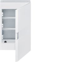 Rozdzielnica n/t teletechniczna 3R IP40, drzwi białe, Vega | VB318MP Hager