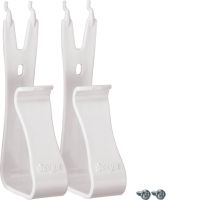 Uchwyt dla urządzeń multimedialnych, plastikowy, biały (opak 2szt.) | VZ02MM Hager