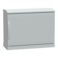 Obudowa poliestrowa Thalassa PLAZT IP44 otwarta podłoga, wentylowany dach 500x750x320 mm | NSYPLAZT573G Schneider Electric