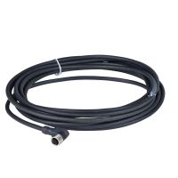 Konektor OsiSense XZ żeński kątowy M8 3 piny długość przewodu 20m | XZCP0666L20 Telemecanique Sensors