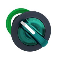 Napęd przełącznika piórkowego podświetlany, zielony 2-pozycyjny | ZB5FK1233 Schneider Electric