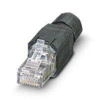 Złącza wtykowe RJ45 - VS-08-RJ45-5-Q/IP20 BK | 1658008 Phoenix Contact