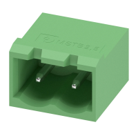 Gniazdo MSTBA 2,5/ 2-G, 2-biegunowe, 320V, zielone | 1757475 Phoenix Contact