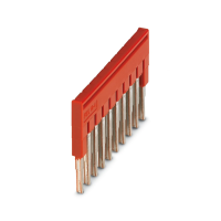 Mostek wtykany FBS 10-4, 10-biegunowy, czerwony | 3030158 Phoenix Contact