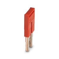 Mostek wtykany FBS 2-5, 2-biegunowy, czerwony | 3030161 Phoenix Contact