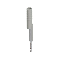 Adapter pomiarowy 4mm do złączek w podziałce 5,2 mm, 6,2 mm i 8,2 mm, szary | 3032871 Phoenix Contact