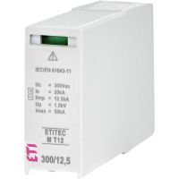Moduł wymienny ogranicznika przepięć, MOD.ETITEC SM T12 300/12,5, typ T1+T2 (B+C) | 002440552 Eti