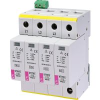 Ogranicznik przepięć, do sieci IT, ETITEC C T2 440/20 4+0 RC, typ T2 (C) | 002440408 Eti